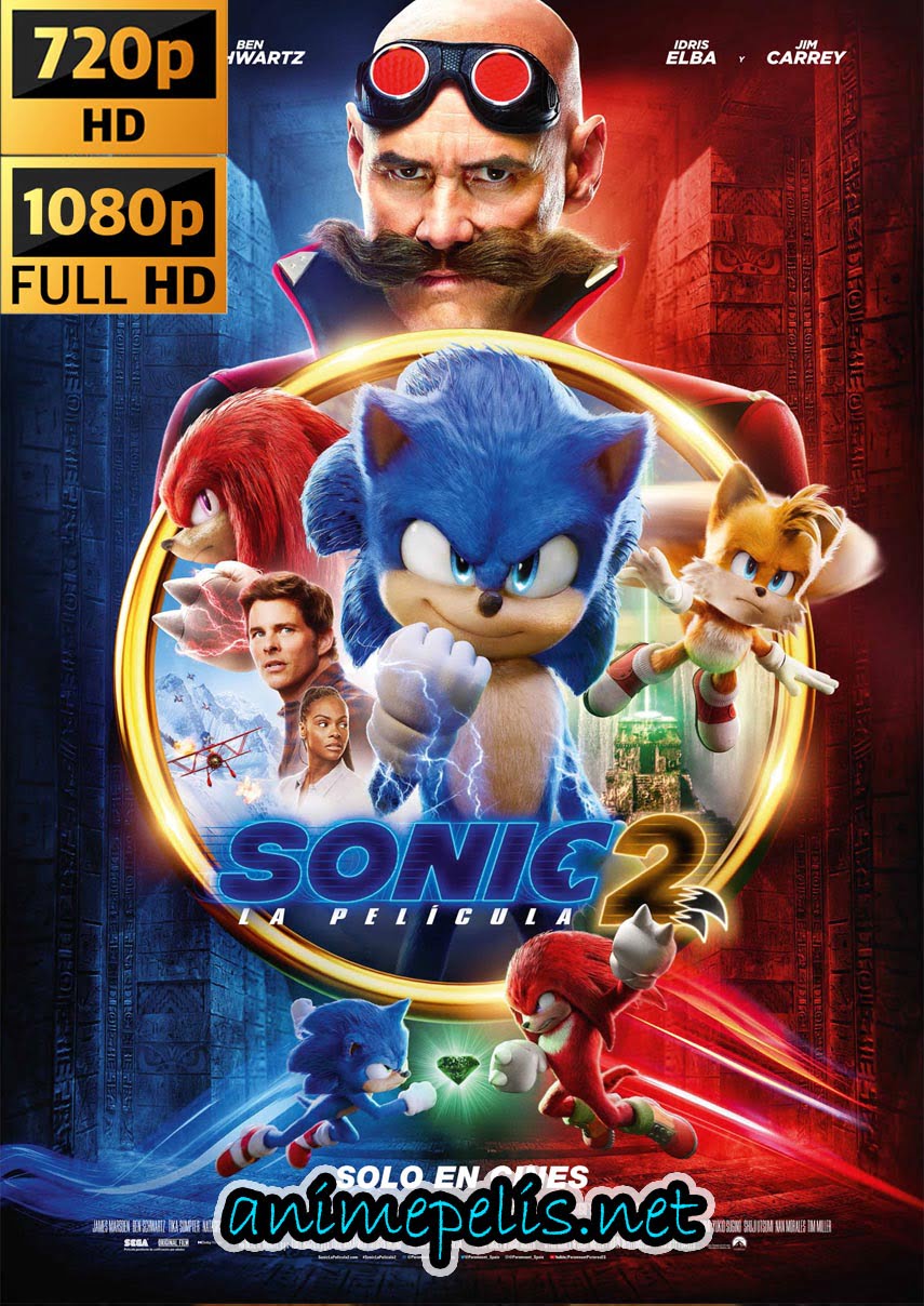 DESCARGAR SONIC 2: LA PELICULA (2022) [ESPAÑOL LATINO] [HD 720P | FULL HD 1080P] [MEDIAFIRE | FIRELOAD]