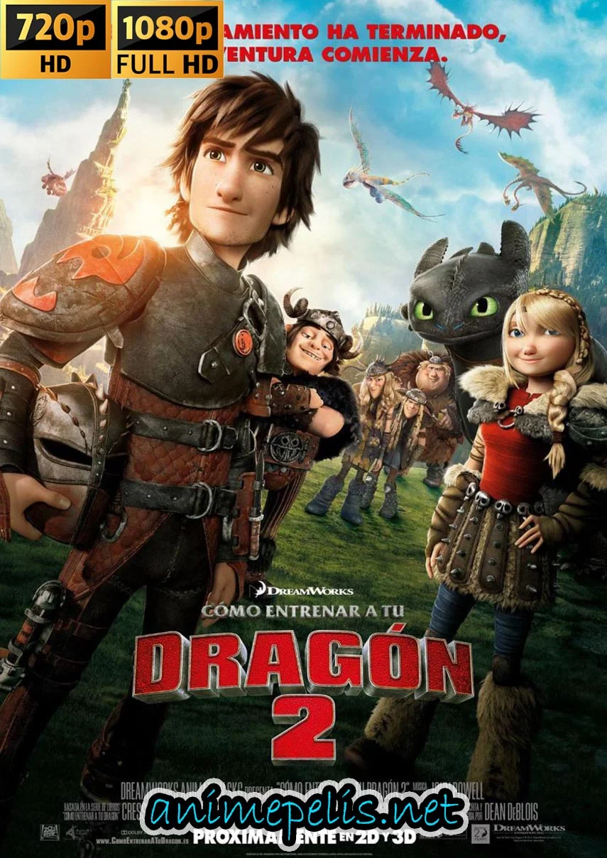 Descargar COMO ENTRENAR A TU DRAGON 2 (2014) [HD 720P] [MEDIAFIRE]