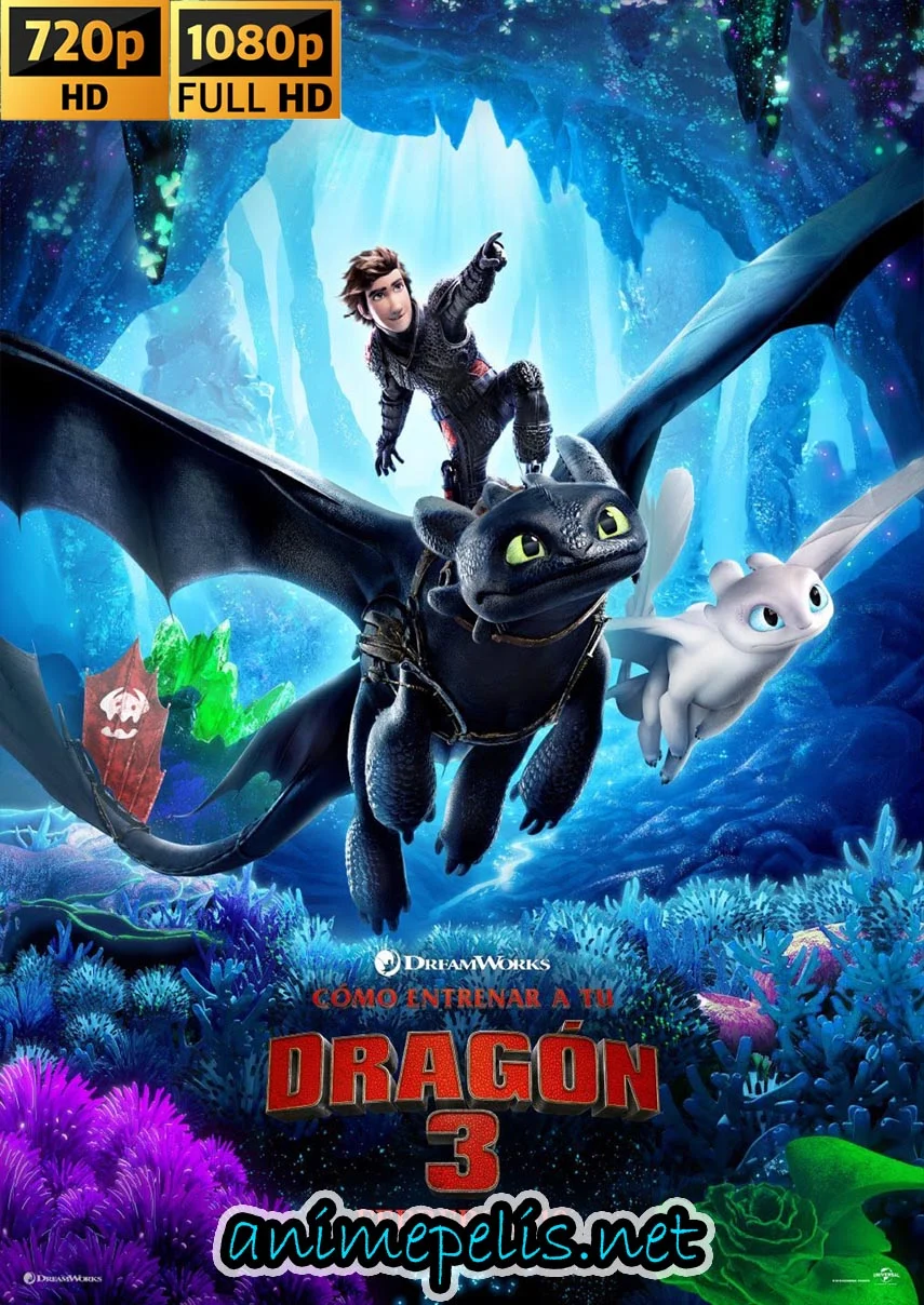 Descargar COMO ENTRENAR A TU DRAGON 3 (2019) [HD 720P] [MEDIAFIRE]