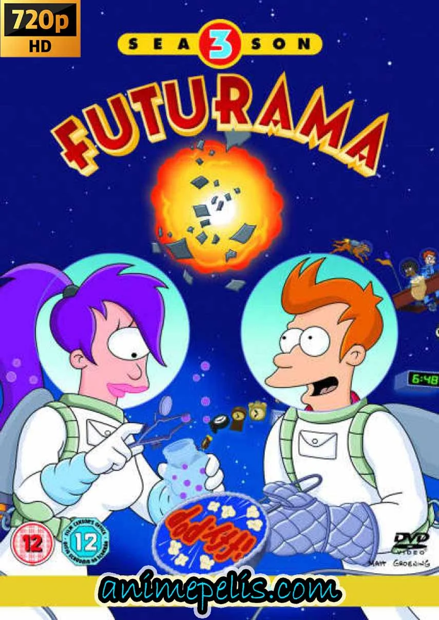 DESCARGAR FUTURAMA [TEMPORADA 3] [HD 720P] [MEGA | GOOGLE DRIVE]