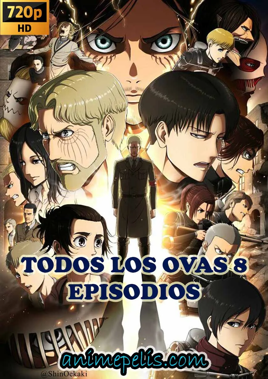 Descargar SHINGEKI NO KYOJIN [OVAS 08/08] [AUDIO LATINO] [HD 720P] [MEDIAFIRE]
