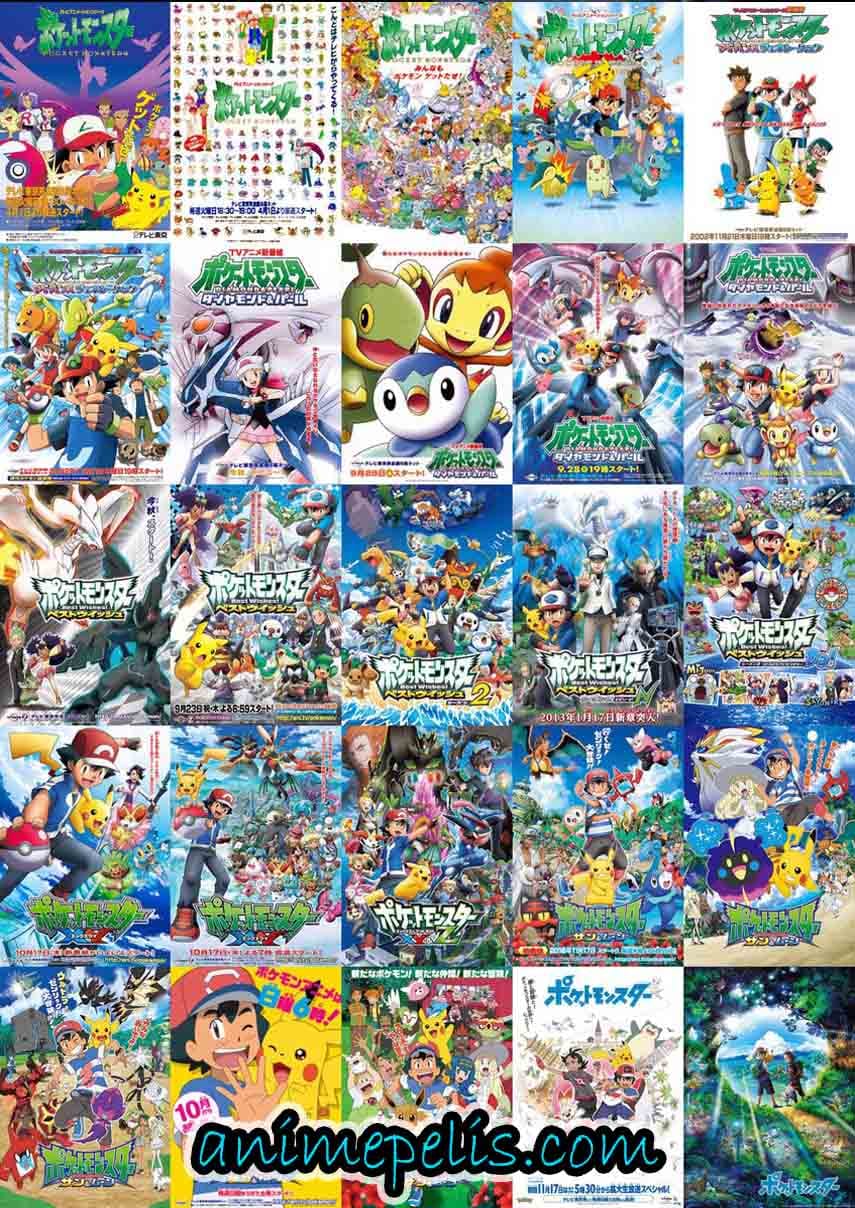 POKEMÓN TODAS LAS PELÍCULAS [720P] [MEDIAFIRE | MEGA]