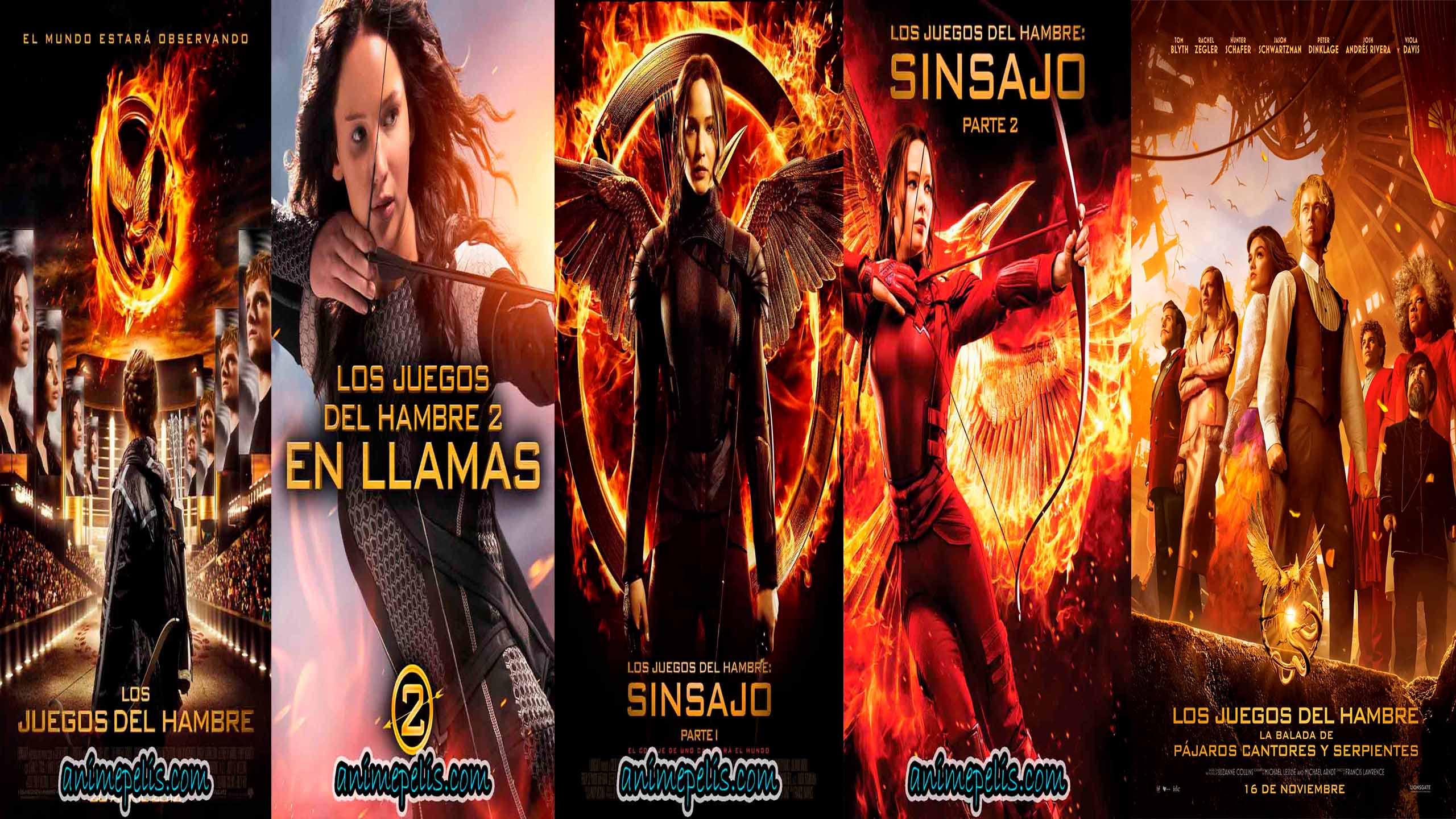 LOS JUEGOS DEL HAMBRE TODAS LAS PELICULAS