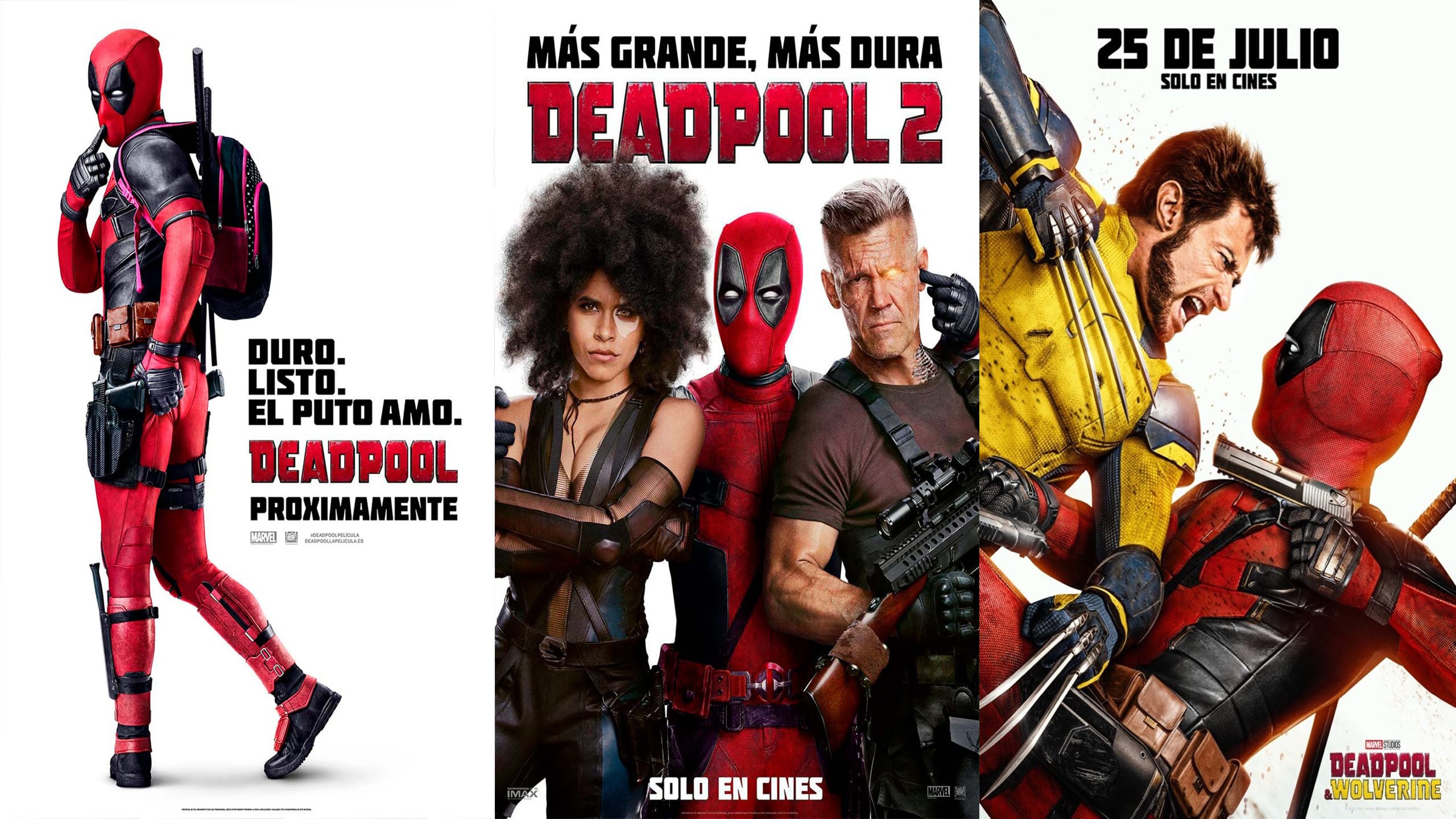 DEADPOOL TODAS LAS PELÍCULAS