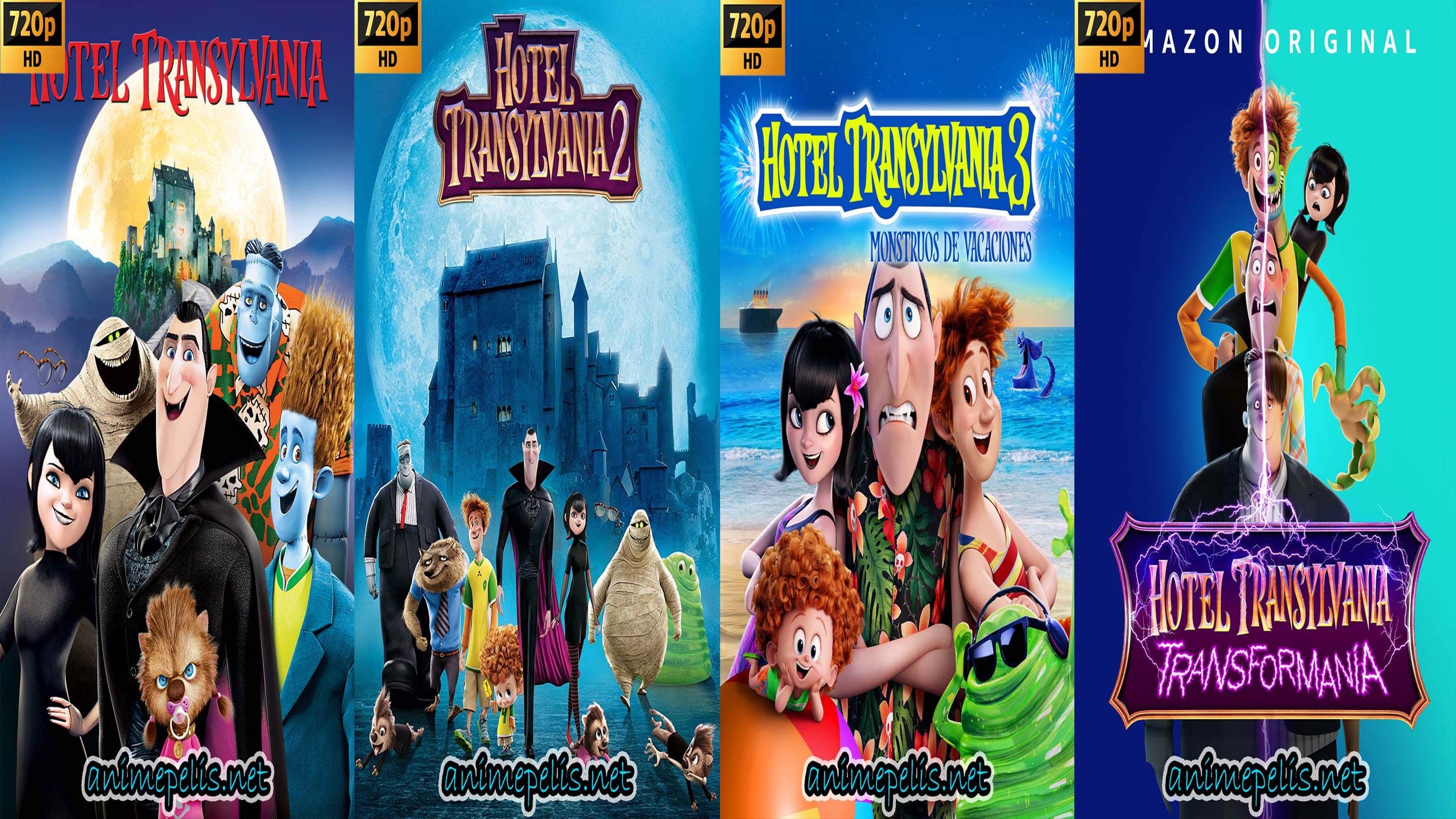 HOTEL TRANSILVANIA TODAS LAS PELÍCULAS