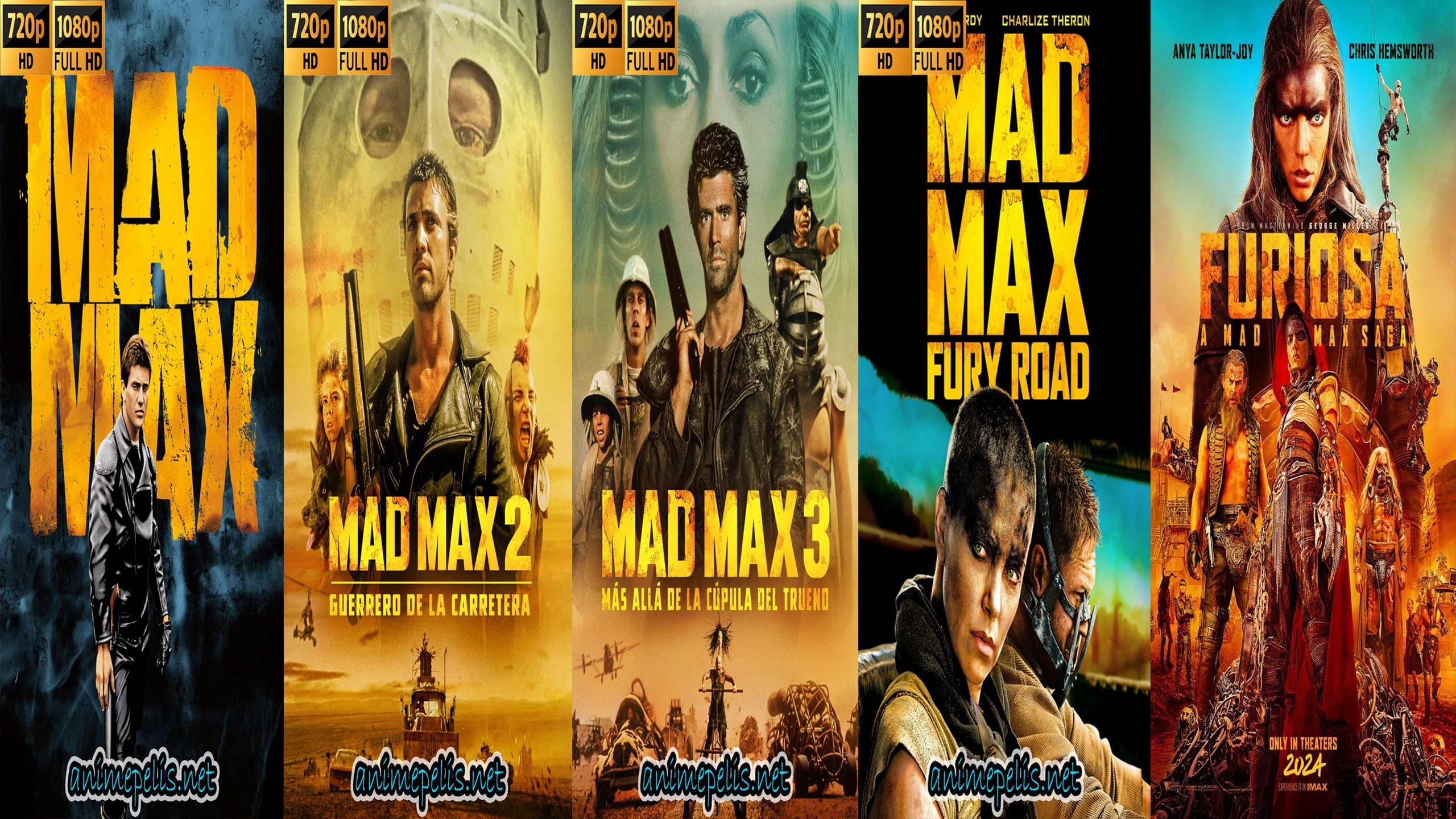 MAD MAX TODAS LAS PELÍCULAS
