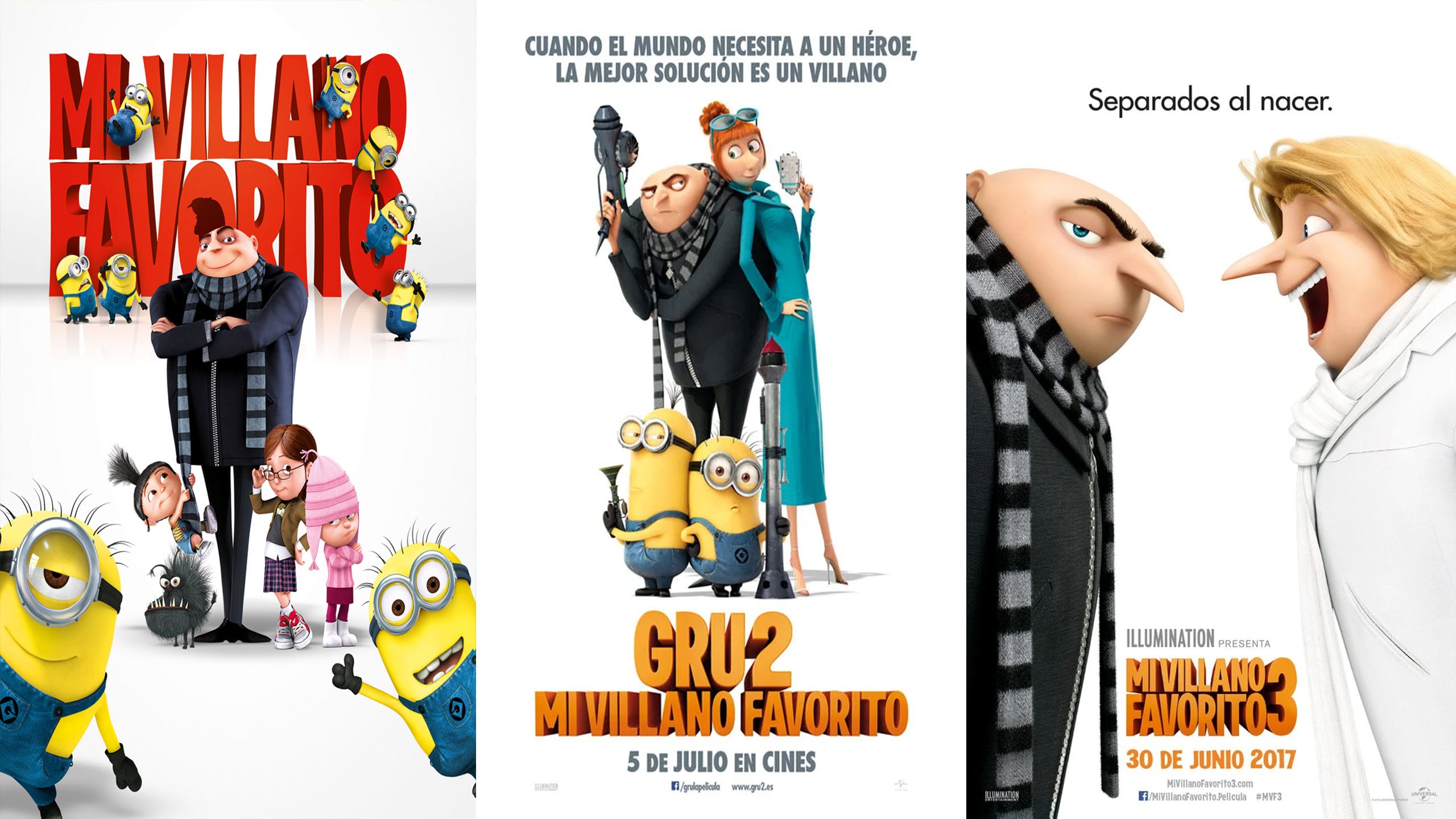 MI VILLANO FAVORITO TODAS LAS PELÍCULAS